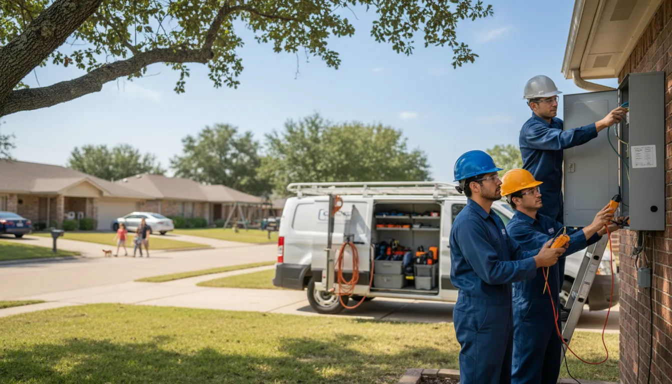 Certified electrician providing emergency electrical services in Rexburg, ID